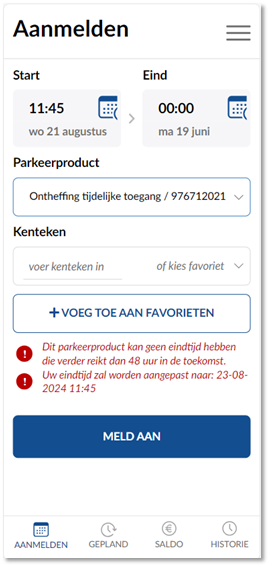 Afbeelding Aanmelden tijdelijke toegang Autoluwe binnenstad