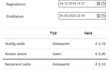 Saldo afbeelding